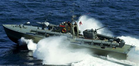 Tjeld Class Fast Attack Craft Torpedo Boat Royal Norwegian Navy Boat