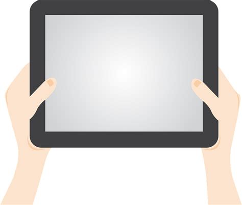 Download Tablet Hand Technology Royalty Free Vector Graphic Pixabay