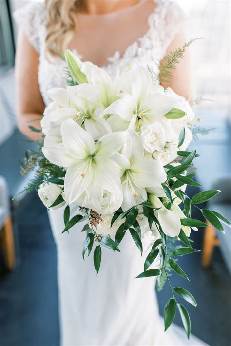 Lily Bouquet Lily Bouquet Wedding Flower Bouquet Wedding Lily