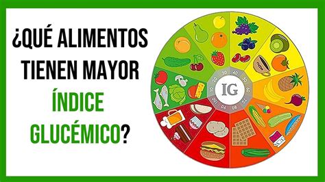 Conoce Los 10 Alimentos Con Mayor índice Glucémico ⬆️😲 Youtube