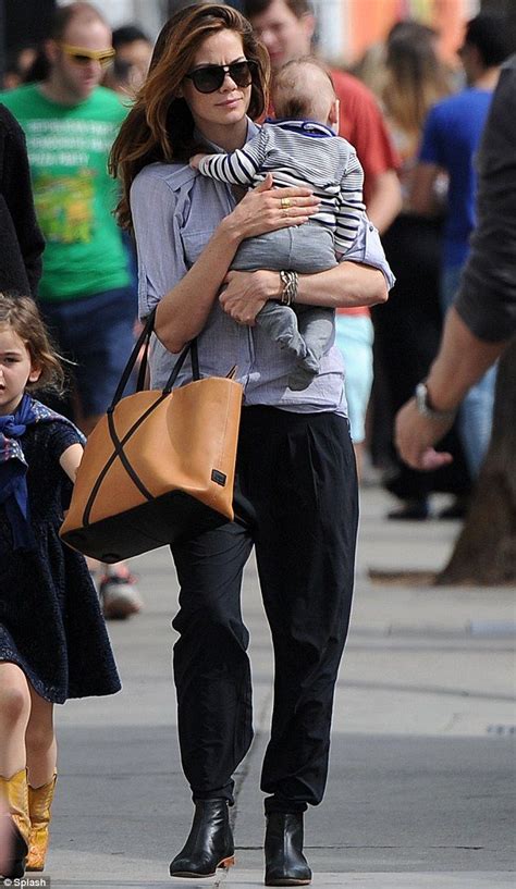 Michelle Monaghan S Four Month Old Son Pictured For First Time Michelle Monaghan Michelle