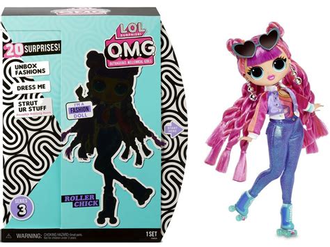 Lol surprise omg seria 2 miss independent sylwiatestuje. LOL Surprise OMG Series 3 Roller Chick Fashion Doll MGA ...