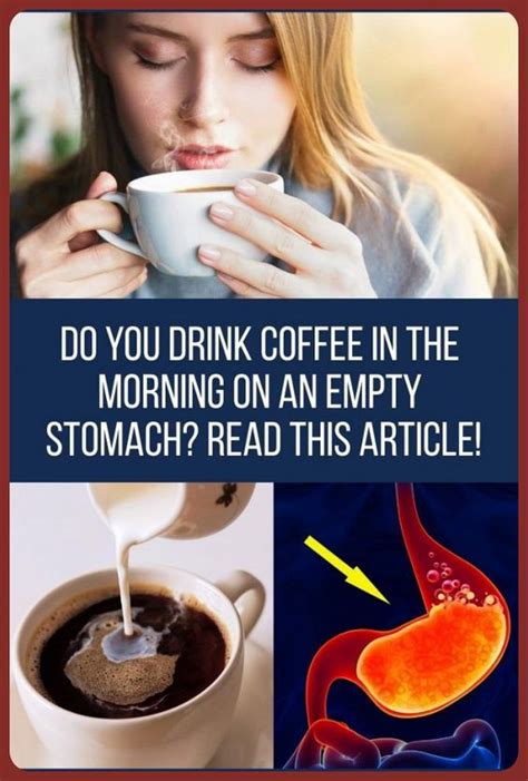 Do You Drink Coffee In The Morning On An Empty Stomach