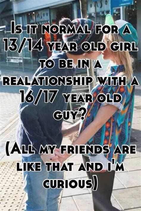 can a 13 year old date a 18 year old