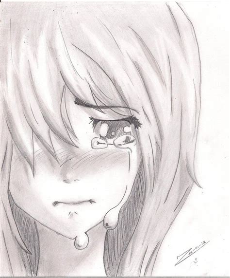 Top Anime Girl Crying  Sad Animetedot