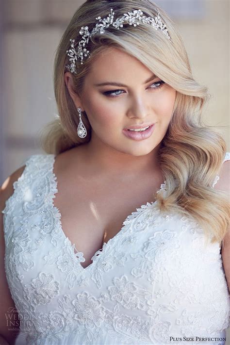 plus size perfection wedding dresses — “it s a love story” campaign wedding inspirasi