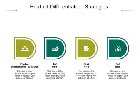 Product Differentiation Strategies Ppt Powerpoint Presentation Outline