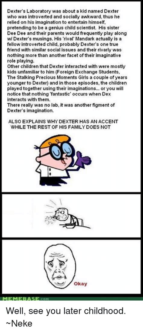25 Best Memes About Dexter Laboratory Dexter Laboratory Memes