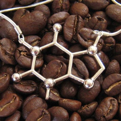 If you have problems with your pc locking or going to sleep, caffeine will keep it awake. Made With Molecules — caffeine necklace
