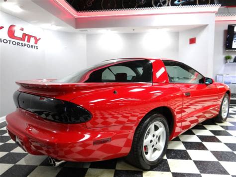 95 Pontiac Firebird Formula Coupe 1 Owner 6 Spd Only 32k Miles Rare Red
