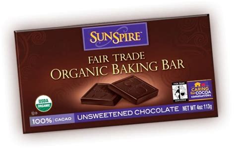 Sunspire Organic Fair Trade Chocolate 7 Healthiest Dark