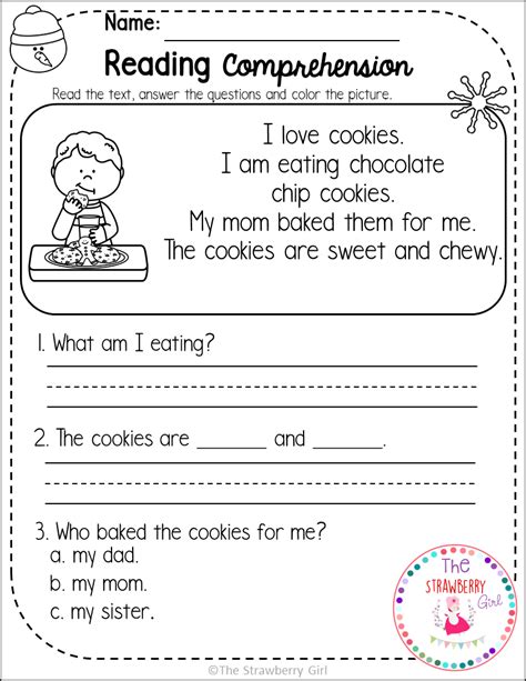 'who won the race on saturday? Kindergarten Reading Comprehension Passages - Winter ...