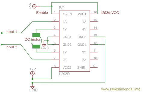 L293d Is A Typical Motor Driver Or Motor Driver Ic Which Allows Dc