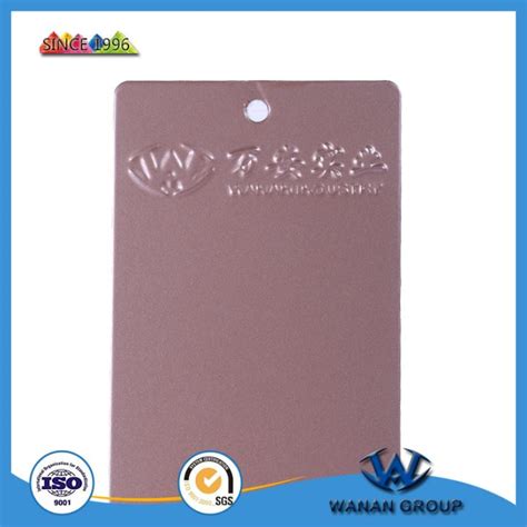 The most common gold powder coat material is metal. China Rose Gold Metallic Powder Paint Manufacturers, Suppliers - Factory Direct Wholesale - WANAN