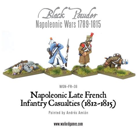 Black Powder Napoleonic Late French Infantry Casualties 1812 1815