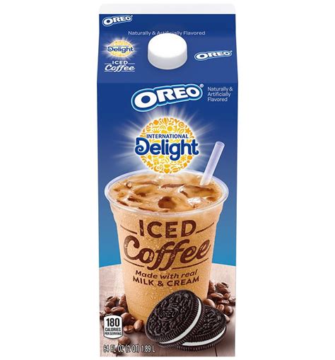 International delight salted caramel mocha gourmet coffee creamer. Oreo Iced Coffee Carton in 2020 | International delight ...