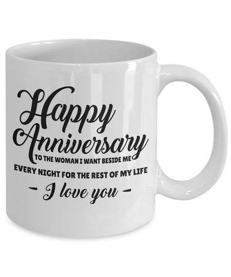 happy anniversary wife mug i love you coffee cup happy anniversary husband happy anniversary