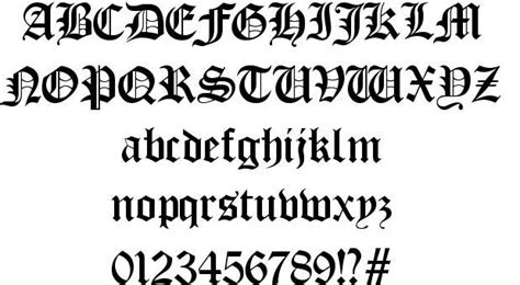 14 Gothic Fonts For Microsoft Word Images Free Gothic Fonts For