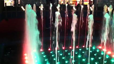 Water Fountain Light And Music Show In Atlantic City Nj Youtube