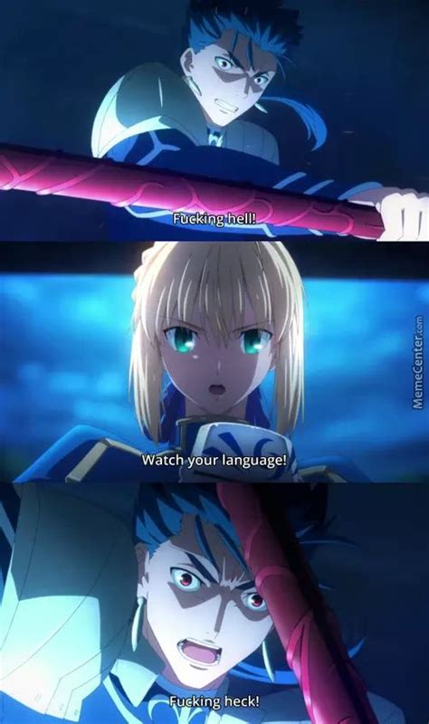 Meme Center Largest Creative Humor Community Fate Stay Night Anime