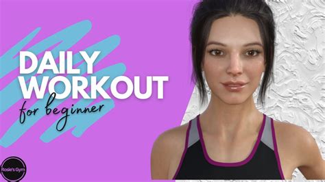 20 Minute Daily Workout For Beginners Get Fit At Home Youtube