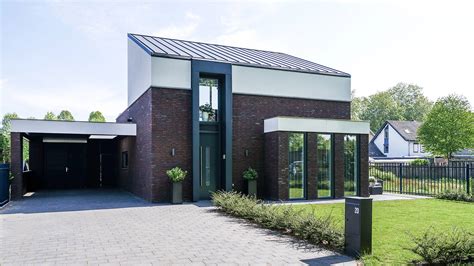 Moderne Nieuwbouw Woning Verouden Bouwbedrijf