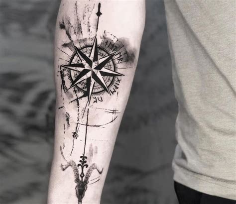 Compass Tattoo A Symbol Of Guidance Body Tattoo Art
