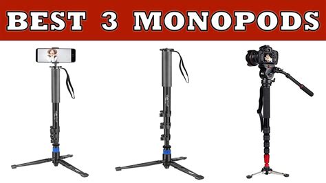 Best 3 Monopods For Camera And Smartphones In India Youtube