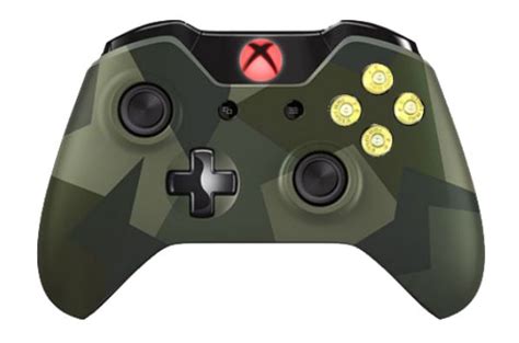 Armed Forces Xbox One Limited Edition Wireless Controller With Brass