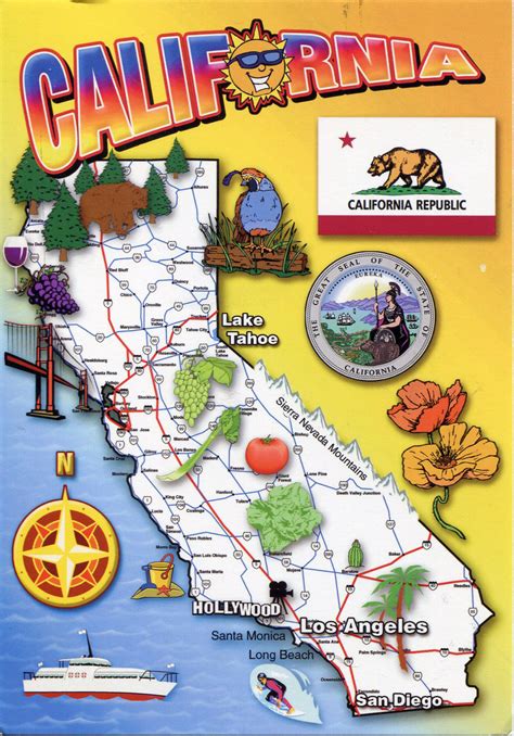Southern California Attractions Map Printable Maps Images