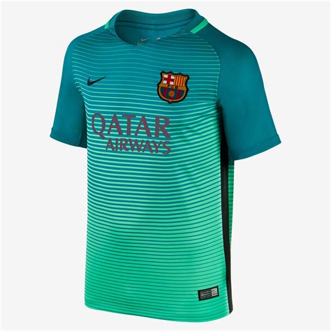 Camiseta Oficial Fc Barcelona Tercera EquipaciÓn 2016 2017 NiÑo