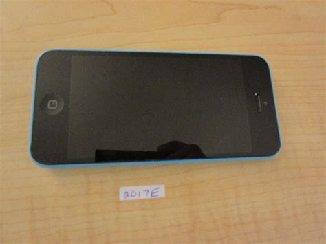 Apple Iphone 5c Blue Model A1532 16g Locked To Bell Ebay