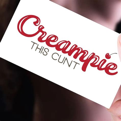 3 Pack Creampie This Cunt Temporary Tattoo Ddlg Bdsm Adult Etsy