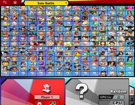 Super Smash Bros Ultimate Fan Roster Version 54 By Mushroomguy12 On