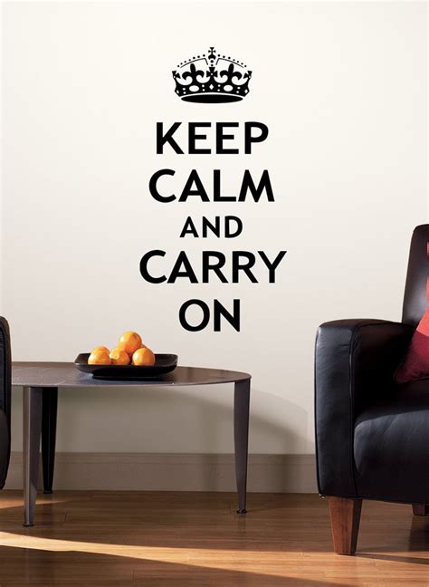 Keep Calm And Carry On Decor For Your Home