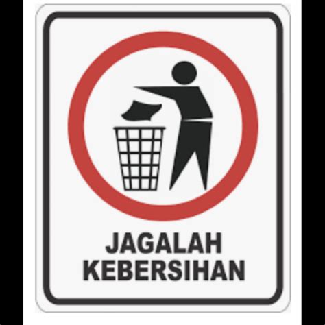 Logo Dilarang Buang Sampah Sembarangan
