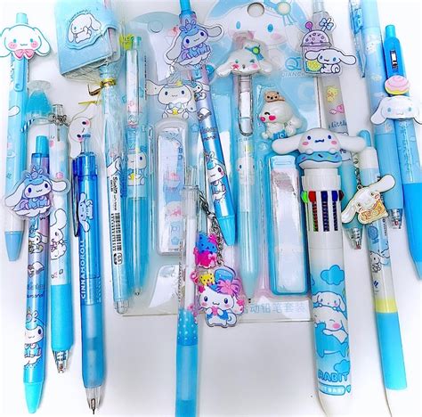 Cinnamoroll Pen Bundle Sanrio Pens Kawaii Pens Kawaii Stationery Sanrio