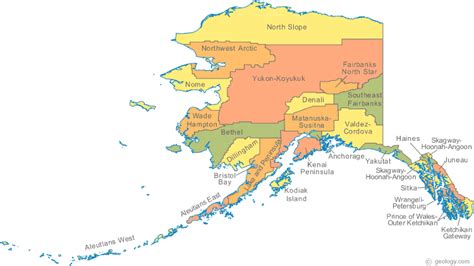Alaska Map Rich Image And Wallpaper