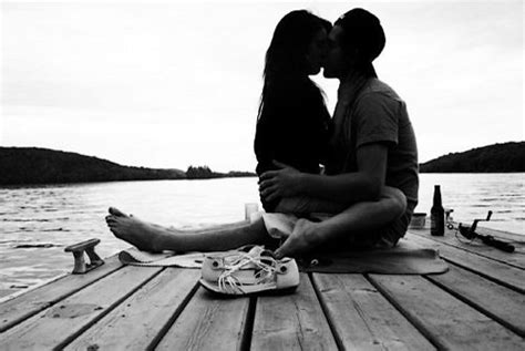 Black And White Kiss And Love Image 223662 On