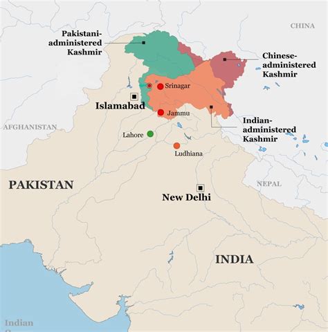 Map of afghanistan, officially the islamic republic of afghanistan, is a landlocked country located in central it shares its borders with pakistan to the southeast, iran to west, turkmenistan, uzbekistan, and tajikistan to the north, and india and china to. Of India-Pakistan Talks over Kashmir - The Geopolitics