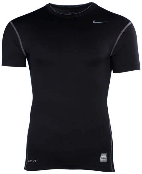 Nike Mens Dri Fit Pro Combat Core Short Sleeve T Shirt Ebay