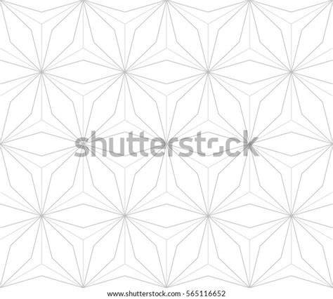 Editable Seamless Geometric Pattern Tile 3d Stock Vector Royalty Free