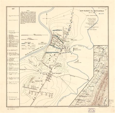 New Market Va Battlefield May 15 1864 Library Of Congress
