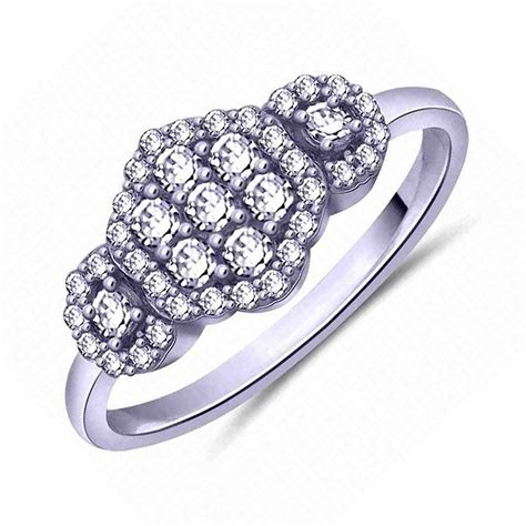 Diamond Promise Ring 050 Ct Tw In 14k White Gold See This Great