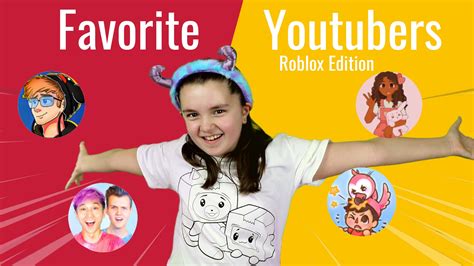 Top Roblox Youtubers Our Favorites American Kids Vids