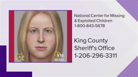 Recognize Her Image Shows Unidentified Victim Of Green River Killer