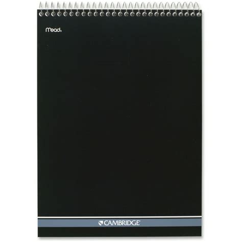 Cambridge Numbered Notebook White 8 12 X 11 70 Sheets 59006