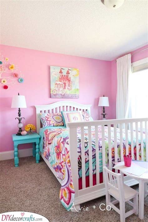 Toddler Girl Bedroom Ideas On A Budget Little Girl