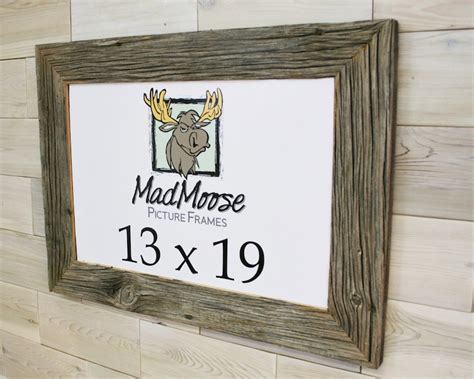 13x19 Barn Wood Picture Frame Classic 3 Etsy