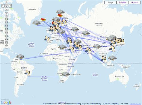 Supply Chain World Map